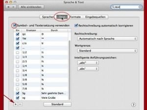 Wiederverwendbare Textbausteine erstellen