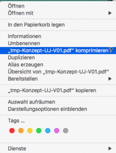 komprimieren
