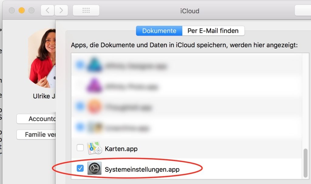 Textersatz auf Mac, iPhone und iPad über iCloud