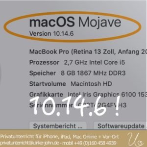 Mojave aktualisieren - so gehts