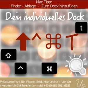 individuelles Dock