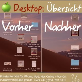 Mac Quick Tipp: Übersichtlicher Mac Schreibtisch