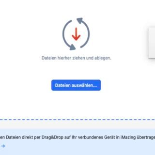Klingelton mit iMazing Schnellübertragung aufs iPhone bringen